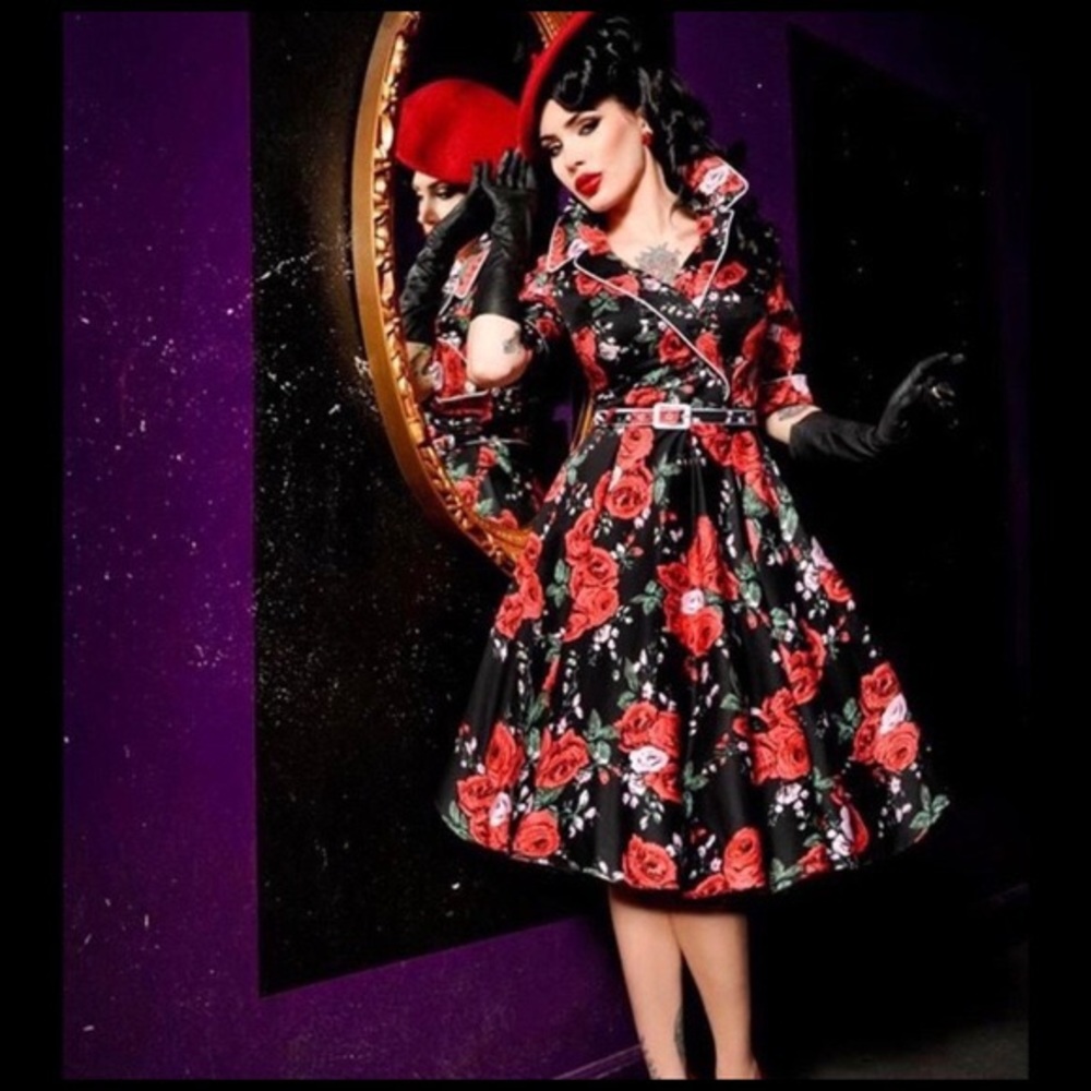 Deadly Dames Haunted Housewife Dress